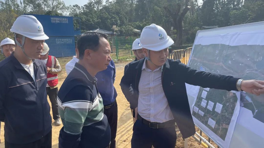 中山市副市長(zhǎng)歐陽(yáng)錦全率隊(duì)檢查嶺南股份水利工程