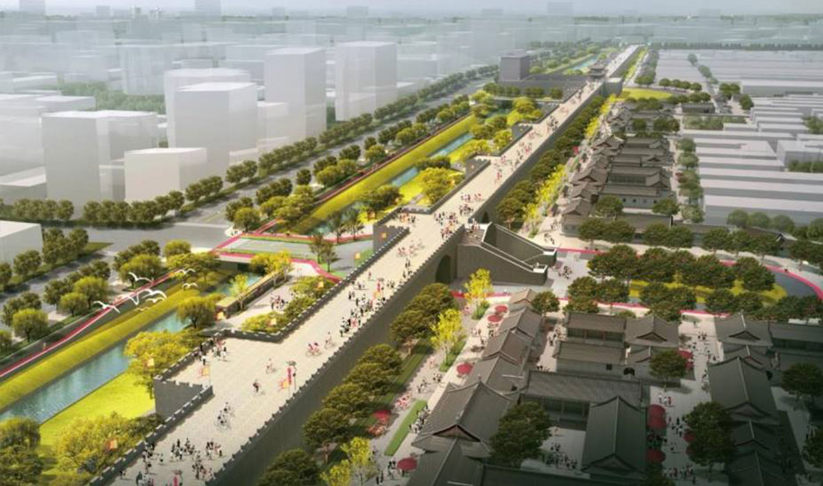 陜西西安·城墻、古都綠道修建性詳細(xì)規(guī)劃設(shè)計(jì)
